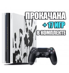 PlayStation 4 PRO 1 TB (Limited) Б/У + 17 игр #523